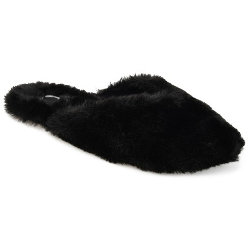 Faux fur 2024 slippers target