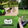 Jojoka 12V Ride On Excavator for Kids with Remote Control, Realistic Electric Digging Arm, 4WD, Music,Lights, Electric Car Toy for Boys Girls - 3 of 4