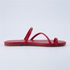 CUSHIONAIRE Resort Women’s Minimalist Strappy Sandals – Lightweight Summer Flat Sandals with Cushioned Footbed - 4 of 4