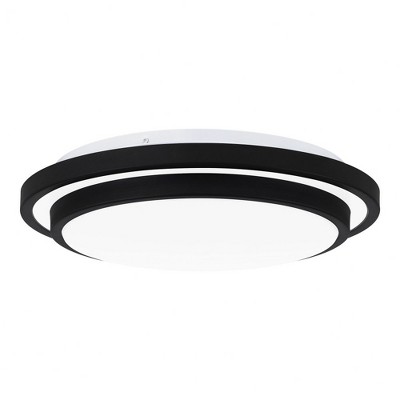 Quoizel Lighting Irving 1 - Light Flush Mount in  Matte Black