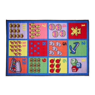 Design Imports Kids Play Rug Numbers 40X60