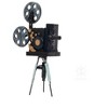 Vintage Metal Movie Projector – 12.5" Handmade Decor with Film Reel Details By Old Modern Handicrafts - 2 of 4