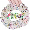 Wrapables Beauty, Feathers & Flowers Nail Art Nail Stickers 3d Nail Decals (50 sheets) - 2 of 4