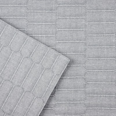 Charcoal Grey Cotton Honeycomb Reversible Placemat Set of 4
