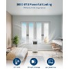 8,000 BTU Portable Air Conditioner - 3-In-1 Cooling, Dehumidifier & Fan for 350 Sq.Ft - 4 of 4