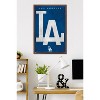 Trends International MLB Los Angeles Dodgers - Logo 25 Framed Wall Poster Prints - 2 of 4