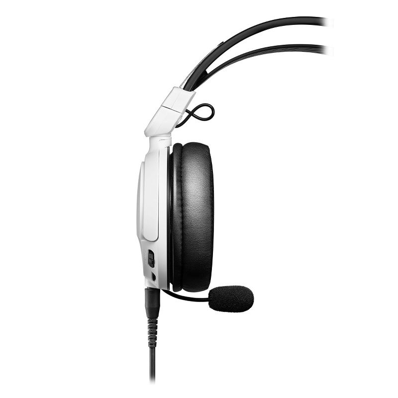 Audio-Technica ATH-GL3 Closed-Back High-Fidelity Gaming Headset (White), 4 of 13