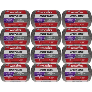 Wooster Genuine 4" Epoxy Glide Roller Cover 12-Pack, R232-4-12PK - 1 of 3