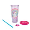 Silver Buffalo My Little Pony Starshine 24-Ounce Carnival Cup With Lid and Straw Topper Charm - 3 of 4