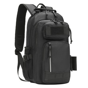 Unique Bargains Waterproof Multi-Pocket Fishing Backpack with Rod Holder - 1 of 4