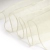 Lann's Linens 5-Pack Square Organza Tablecloth Overlays for Wedding, Banquet - 3 of 3