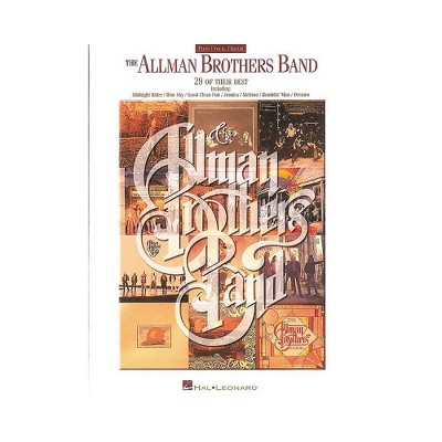 Hal Leonard The Allman Brothers Band Piano, Vocal, Guitar Songbook