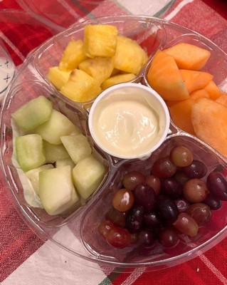 Fresh Cut Fruit Large Party Tray with Dip, 73.5 oz - Fry's Food Stores