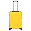 vidaXL Hardcase Trolley Set 3 pcs Yellow ABS - 3 of 4