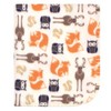 Hudson Baby Infant Boy Fleece Blankets, Forest, One Size - 3 of 3