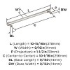 Amerock Faircrest Pull for Cabinets, Drawers, and Furniture - 4 of 4