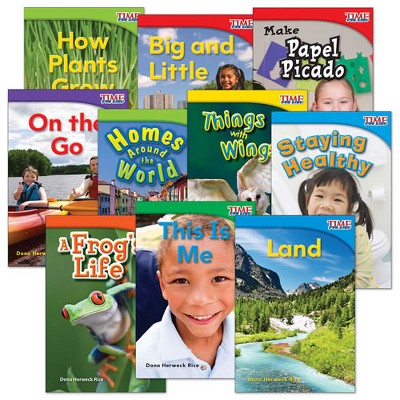 Shell Education TIME FOR KIDS Nonfiction Readers Grade 1 Set 1 - 10-Book Set