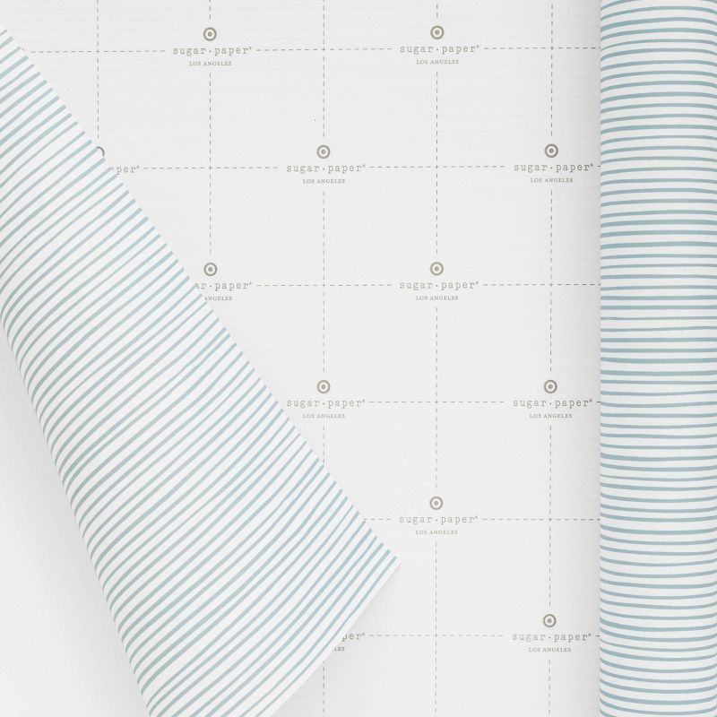Striped Wrapping Paper Slate Blue/White - Sugar Paper&#8482; + Target, 2 of 8