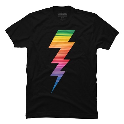 Adult Design By Humans Lightning Bolt Thunder Storm Pride By heybert00 T-Shirt