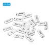 Unique Bargains Vintage Metal DIY Jewelry Making Mini Word Pendant 20 Pcs - 3 of 4