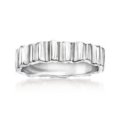 Ross-Simons Sterling Silver Ridged Ring