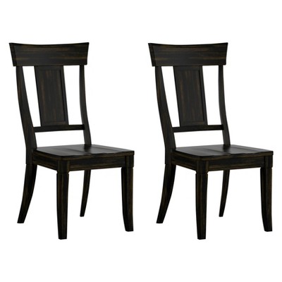 South Hill Panelled Back Dining Chair 2 in Set - Inspire Q®