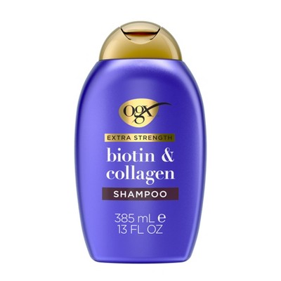 OGX Biotin & Collagen Extra Strength Volumizing Shampoo for Fine Hair - 13 fl oz