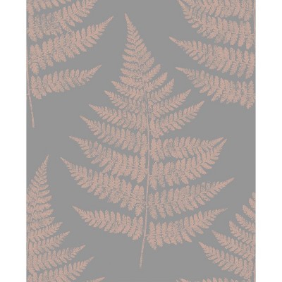 Royal Fern Dove Grey Neutral Trees Paste the Wall Wallpaper
