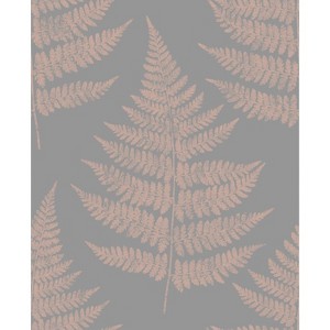 Royal Fern Dove Grey Neutral Trees Paste the Wall Wallpaper - 1 of 4