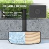 Round Patio Umbrella Base Holder,Filled Up to 44lbs with Stand or 40lbs with Water for Garden, Poolside - 4 of 4