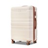 3 Piece Hardshell Luggage Sets, Expandable Suitcase Sets With Spinner Wheels And TSA Lock For Travel (20''/24''/28'') - 2 of 4