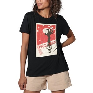 Women's Star Trek Tos Episode 22 Loose T-Shirt Black - 1 of 4