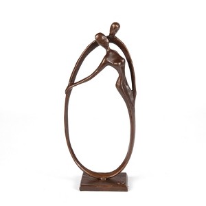 Danya B Circle of Love Bronze Sculpture - 1 of 4
