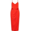 Women's Plus Size Overlay Dress - orange | CITY CHIC - 4 of 4