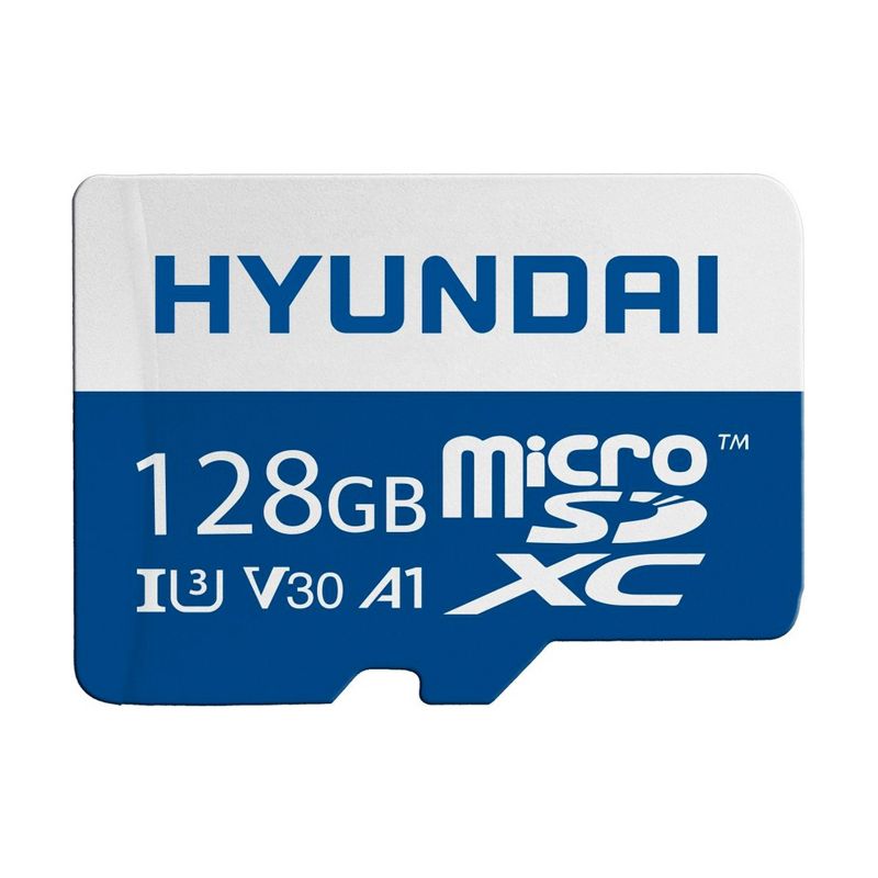 Hyundai MicroSD 128GB U3 4K Retail w/Adapter - Works with Nintendo Switch, 1 of 7