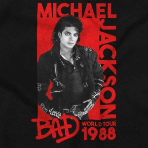 Michael Jackson Bad World Your 1988 Graphic T Shirt Men or Women Brisco Brands - 1 of 4