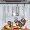 Itopfox 33-Piece Silicone Cooking Utensil Set with Stainless Steel Handles - Non-Stick Kitchen Tools Including Turner Ladle Whisk, Spatula, and More - 2 of 4