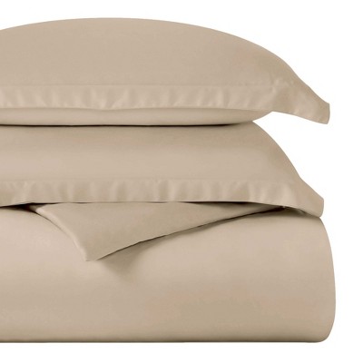 Egyptian Cotton 400 Thread Count Solid Duvet Cover Set by Blue Nile Mills