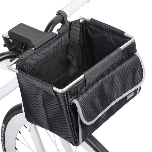 Folding basket for discount bike