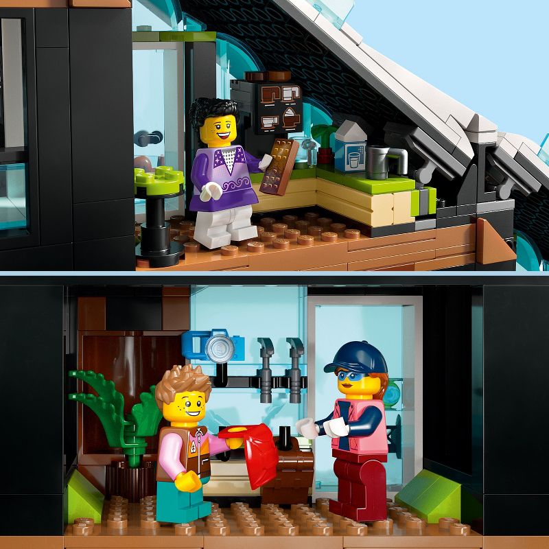 LEGO City Ski and Climbing Center Building Toy Set 60366, 5 of 8