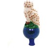 Old World Christmas Glass Blown Owl Tree Topper - 4 of 4
