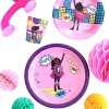 Anna + Pookie 9" Pink Super Hero Paper Party Plates 8 Ct. - image 3 of 3