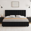 Full Linen Upholstered Bed Frame - Full Size Modern Platform Bed Frame with Reinforced Wood Slats, Noise-Free Design, Easy Assembly - 4 of 4