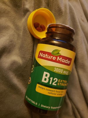 Nature Made Extra Strength Vitamin B12 3000 Mcg Energy Metabolism ...