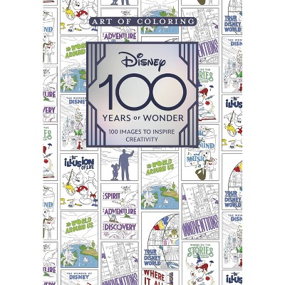 Image of Art of Coloring: Disney 100 Years of Wonder - by  Staff of the Walt Disney Archives (Paperback)