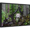 Amanti Art Wolf by Mike Centioli Canvas Wall Art Print Framed 23 x 16-in. - 3 of 4