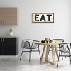 Stupell Industries Eat Typography Vintage Sign, 31" x 14" - 2 of 4