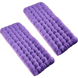 Zone Tech Camping Cot Pads Mattress - Lavender Premium Quality Outdoor Comfortable Thicker Cotton Lightweight Waterproof Bottom Pad Mattress - 1 of 4