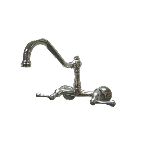 Kitchen Faucet with Lever Chrome - Kingston Brass