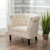 NicBex Velvet Accent Chair,Upholstered Living Room Chair with Button-Tufted Diamond Stitching Backrest,Modern Armchair,Club Chairs for Living Room - 2 of 4